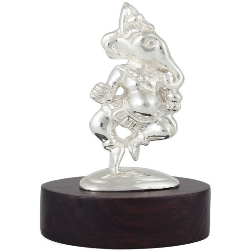 Silver Ganesh Idol